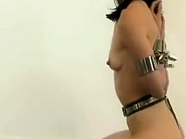 #132 Hard chain bondage
