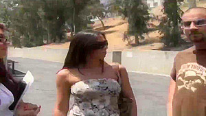 2 Busty Babes Ride Gigantic Cock