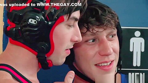 2 Hunks Wrestle For A RAW Fuck - HotHouse