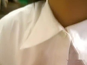 5 Asian Girls In Shirts Kissing Spitting Licking Faces On The Floor In The