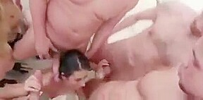 5 sexy whores get rough dap and cum for eat pt 2