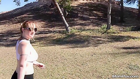 A Beautiful Day Outside With Naughty Milf