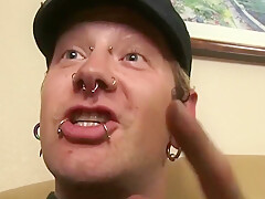A Blonde Bimbo In High Heels Gets Fingered And Her Cunt Is Eaten