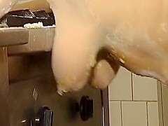 A Chubby Blonde Slut From Germany Gets Her Mouth Filled By A Bbc