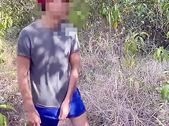 A Curious Heterosexual Boy Saw Me Masturbate In The Forest And We Ended Up Fucking