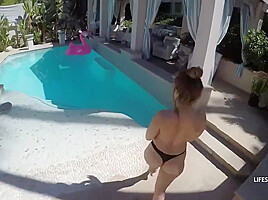 A Day With Hot Curvy teen 18+ Sex With Lena Paul