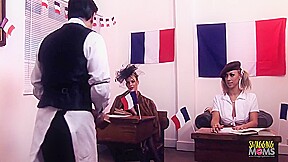 A First Class Double Penetration Of An Anal Sex Loving Milf And Her Naughty Mature Friends
