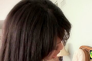 A Lucky Guy Gets Pleasure From Small Boobs Naughty Skinny Angel In A Doggy Style