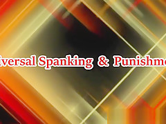 A Painful Spanking and Strapping for a Young Lady