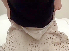 A Slender Japanese Beauty Gets Sperm On Her Pussy After Giving A Blowjob And Creampie Uncensored