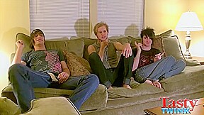 A Threesome with Handcuffs - Erik, Tristan, Aron