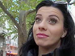 A stranger gets an intense fuck session with Vicky Love