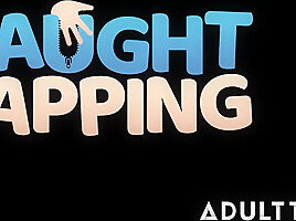 ADULT TIME - Caught Masturbating At Work! Pent-Up Maddy May NEEDS August Skye To Make Her CUM!