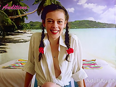 AdultAudition - Georgia - Beach Scene Blowjob