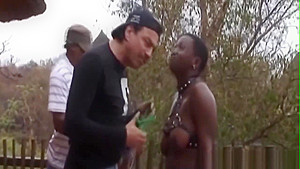 African Girls Get Spanked By Several Guys