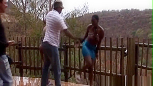 African Girls Get Spanked By Several Guys