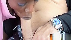 African Slave Slurping Fat Cock