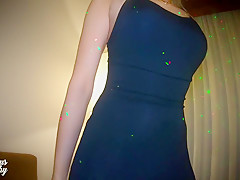 After Party Sex With Classy Girlfriend In A Long Dress - Creampie Pov 4k Raw