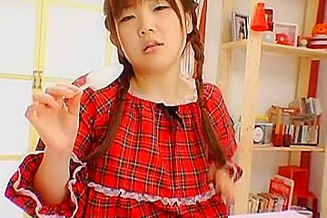 Aki Nagase Girl Masturbation Addiction
