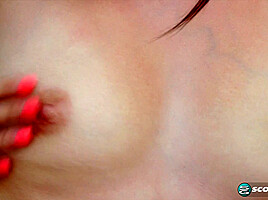 Alabama-Born Stunner Is A Tanned teenager 18+ Tart Whose Hard Nipples Poke Through Her Tight Top 
