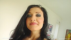 Aletta Ocean in gonzo creampie scene by All Internal