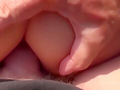 Alexandra Wett In Hairy Milf Fucked At A Hot Gangbang Beach Party
