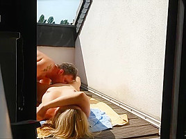 Alexandra und Robert Steinebach - Sex on the Balcony