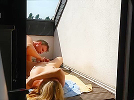 Alexandra und Robert Steinebach - Sex on the Balcony