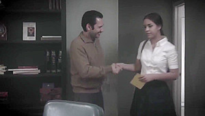 Alina Lopez bursts in tears and gets fucked by teacher