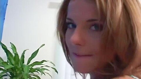 Amanda Blue - Lusty Brunette Enjoys Hardcore