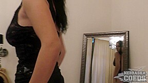 Amanda Louise Fly On The Wall Hanging Around Apartment And Vibrating Her Clit