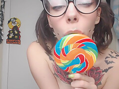 Amateur Asian teen 18+ Sucks This Big Hard Cock