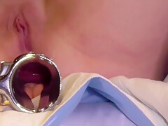 Amateur Freyjaanalslut: Veterinary Speculum - Gaping Freyjas Arsehole With Horse Speculum - Deep View 21 Min