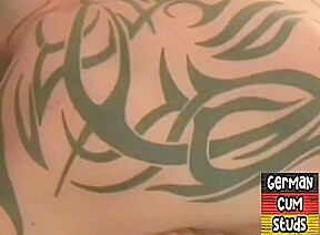 Amateur German gays enjoy bareback 4some till cumshot