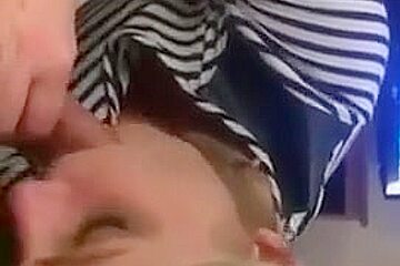 Amateur Hotwife Cougar Smiling As I Suck Young College Boys Big Young Cock