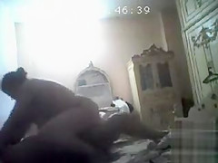 Amateur couple having a great time in the bedroom