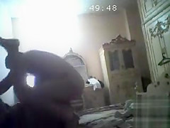 Amateur couple having a great time in the bedroom
