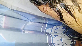 Amateur sex shower