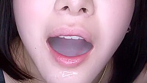 Amazing Japanese chick Hitomi Fujiwara in Incredible Swallow Сum JAV scene