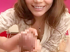 Amazing Japanese girl Tina Yuzuki in Incredible Handjob, Amateur JAV scene