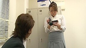 Amazing Japanese slut Miwako Yamamoto in Exotic Office, Secretary JAV clip