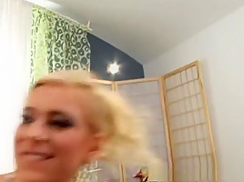 Amazing pornstar Anastasia Devine in incredible hairy, blonde porn clip