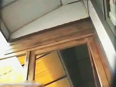 Amazing upskirt combo in public takes you to heaven