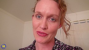 American Horny Housewife Strips Off Her Clothes And Plays With Her Pussy - MatureNL