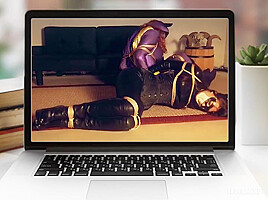 And Bound N Gagged With Cat Woman And Bat Girl