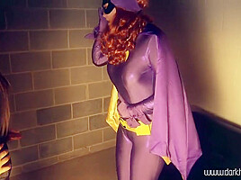 And Bound N Gagged With Cat Woman And Bat Girl