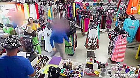 Angel (i) In Horny Security Guard Whips Out His Cock And Made