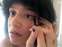 Angelica Topless Angelicaslabyrinth Hair Straightening Leaked Video