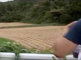 Another fat asian mature farm wife