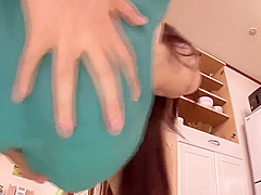 Anri Okita In Clothed Groping